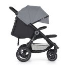 PETITE&MARS Sport babakocsi Street2 Air Black Ultimate Grey