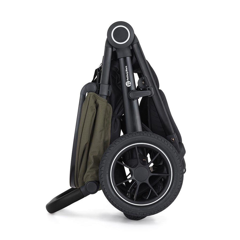 PETITE&MARS Sport babakocsi Street2 Air Black Mature Olive