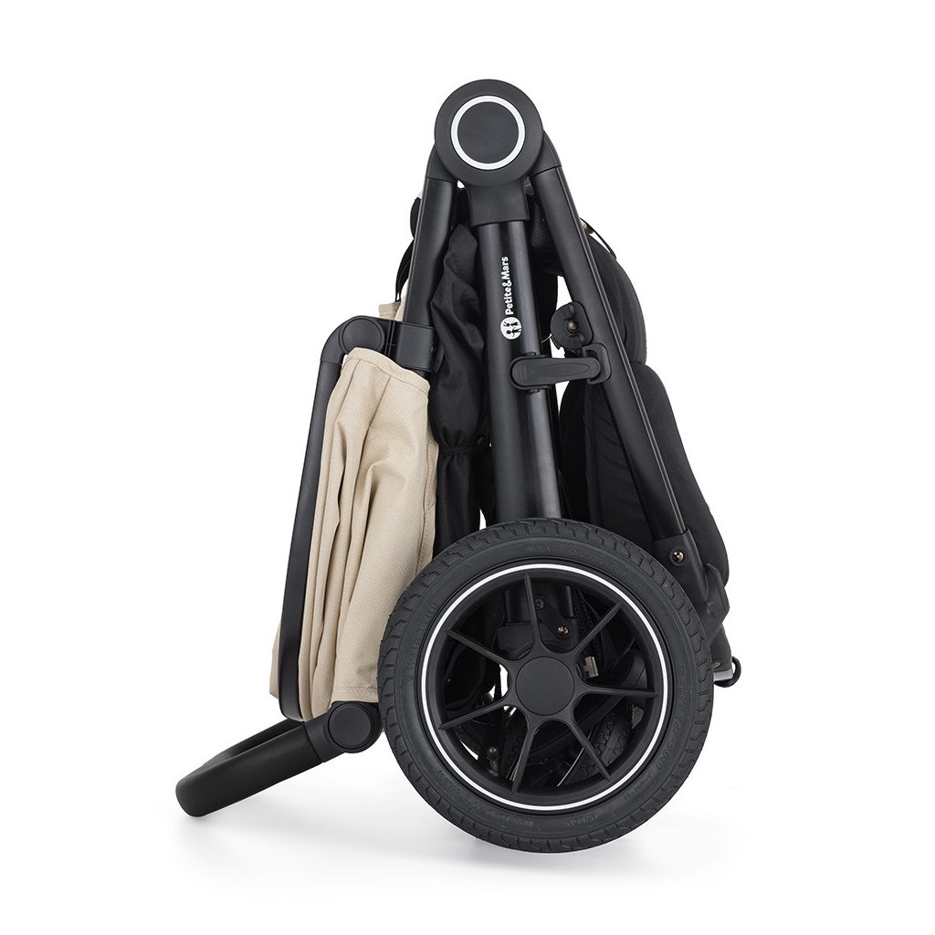 PETITE&MARS Sport babakocsi Street2 Air Black Sahara Beige