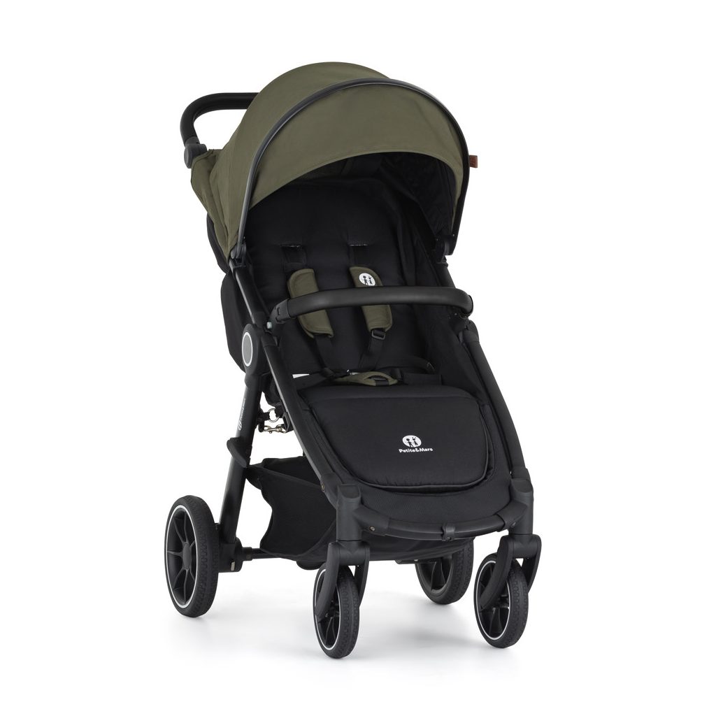 PETITE&MARS Sport babakocsi Street2 RWS Black Mature Olive