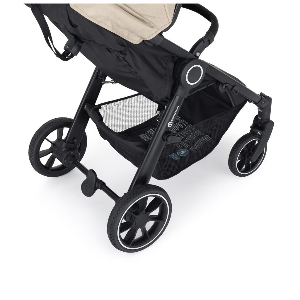 PETITE&MARS Sport babakocsi Street2 RWS Black Sahara Beige