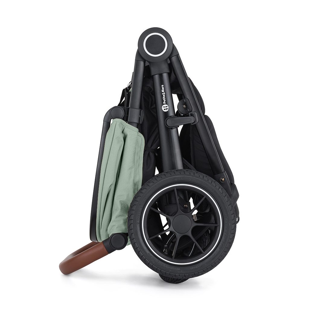 PETITE&MARS Sport babakocsi Street2 Air Oak Iron Green