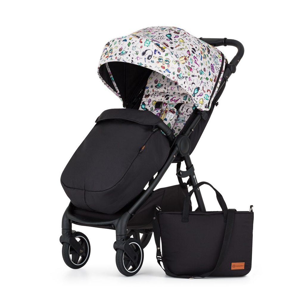 PETITE&MARS Sport babakocsi Royal3 Black Limited100 Tattoo