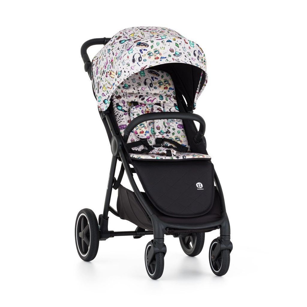 PETITE&MARS Sport babakocsi Royal3 Black Limited100 Tattoo