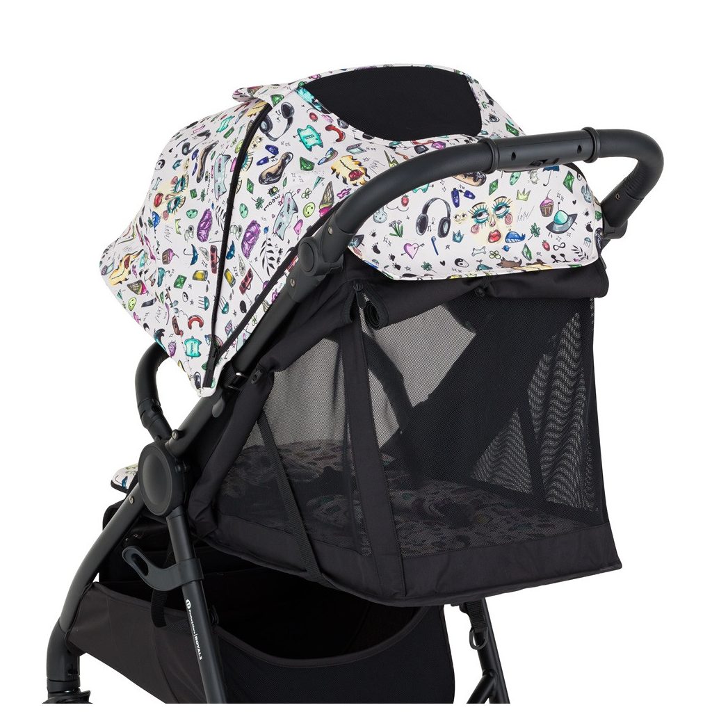 PETITE&MARS Sport babakocsi Royal3 Black Limited100 Tattoo