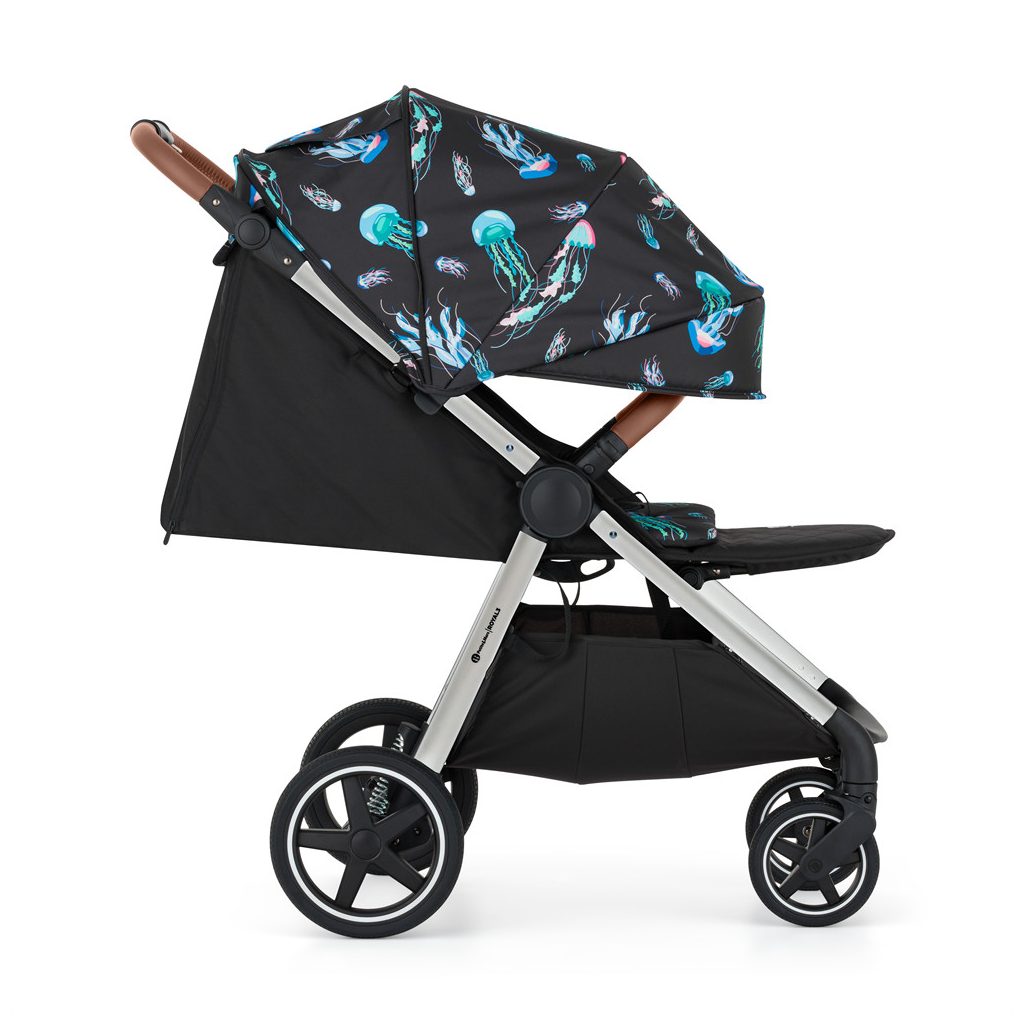 PETITE&MARS Sport babakocsi Royal3 Silver Limited100 Jellyfish