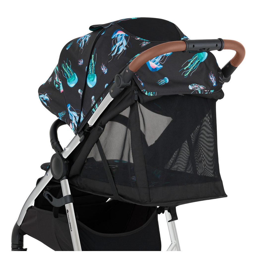 PETITE&MARS Sport babakocsi Royal3 Silver Limited100 Jellyfish