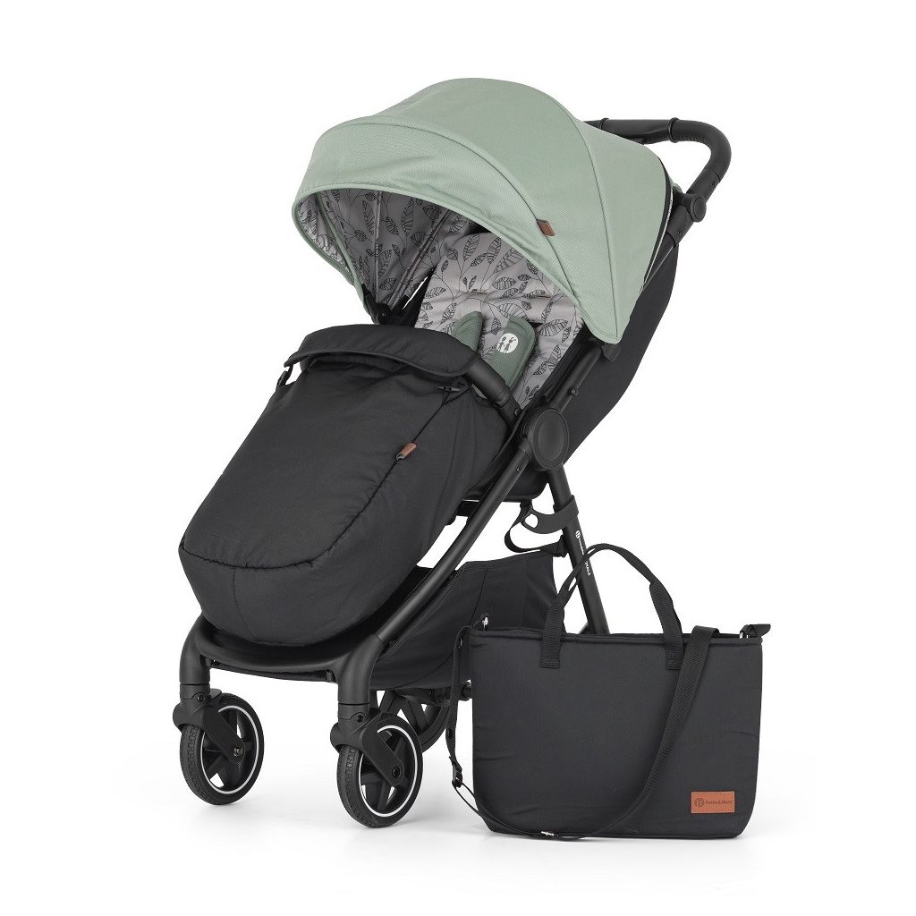 PETITE&MARS Sport babakocsi Royal3 Black Iron Green
