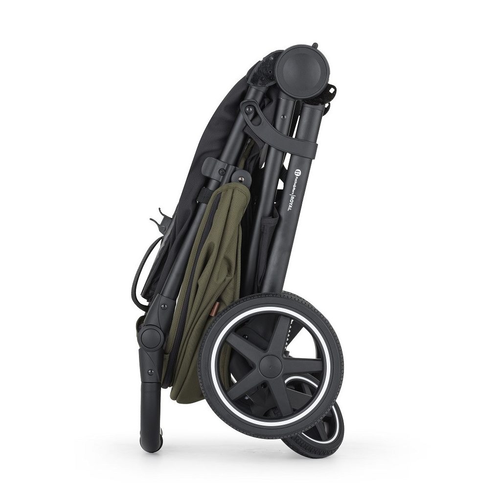 PETITE&MARS Sport babakocsi Royal3 Black Mature Olive