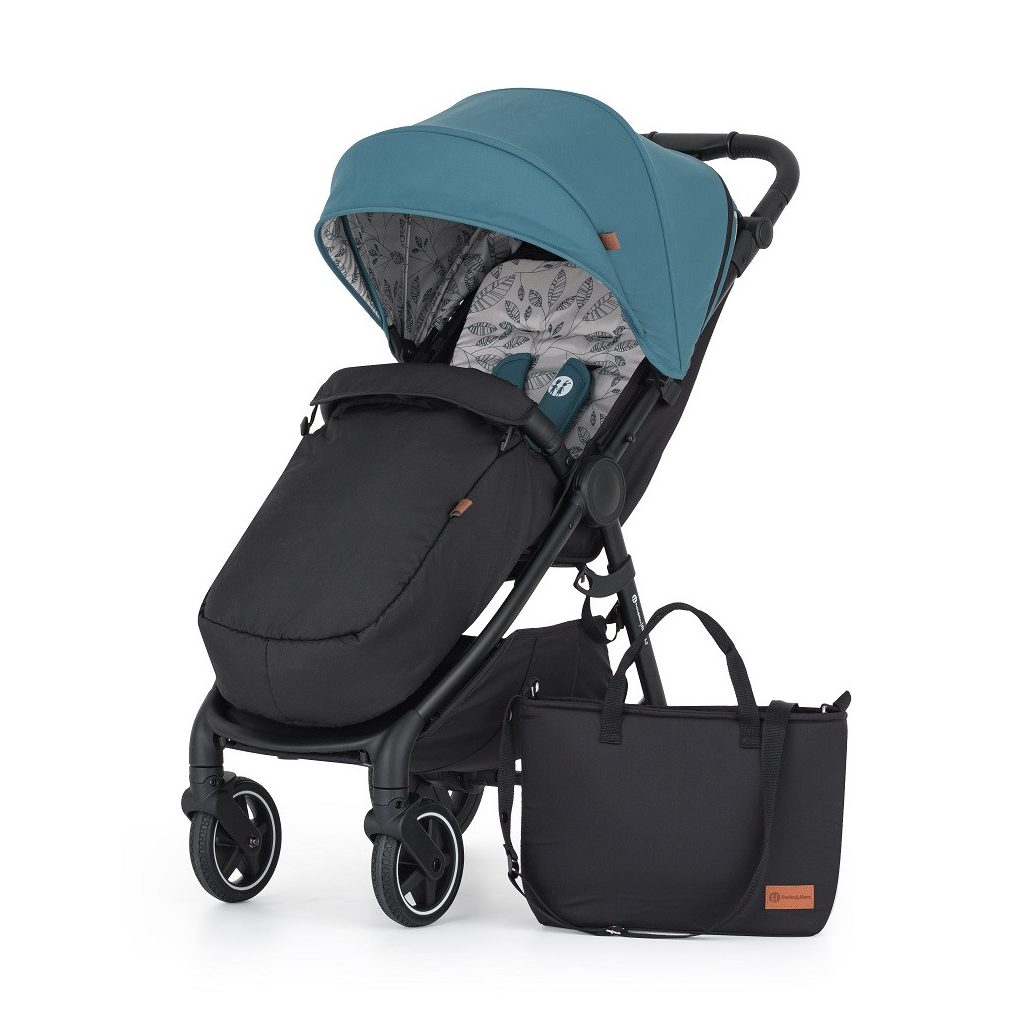 PETITE&MARS Sport babakocsi Royal3 Black Ocean Blue