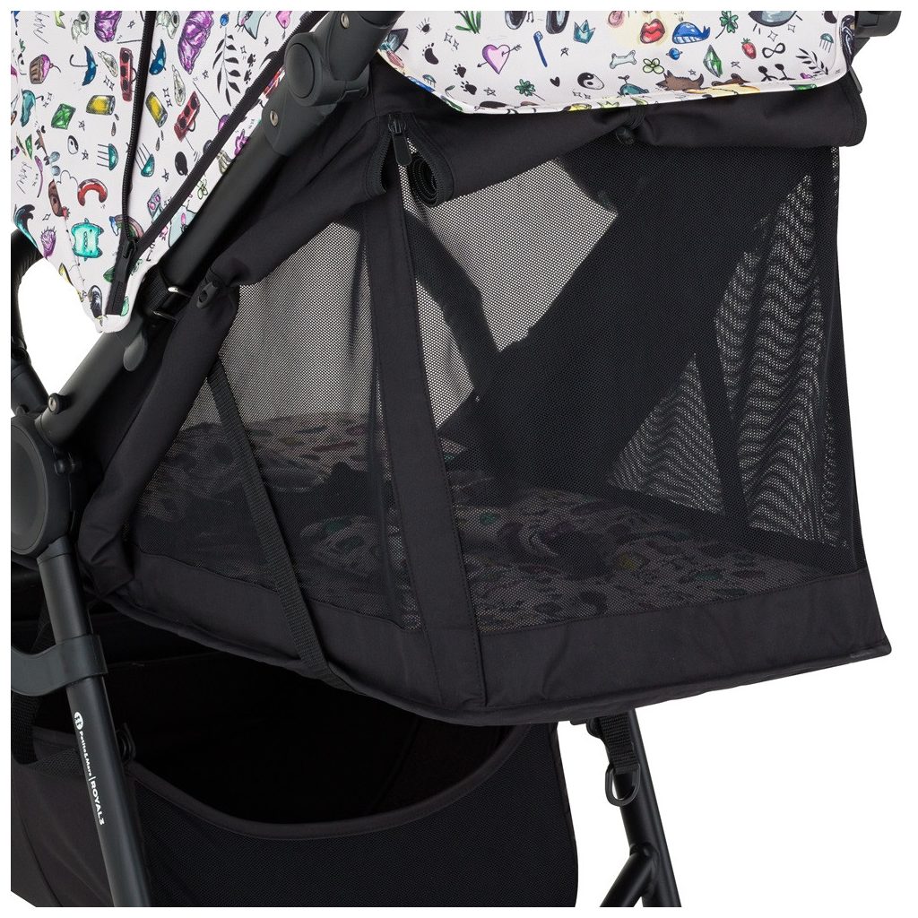 PETITE&MARS Sport babakocsi Royal3 Black Ocean Blue