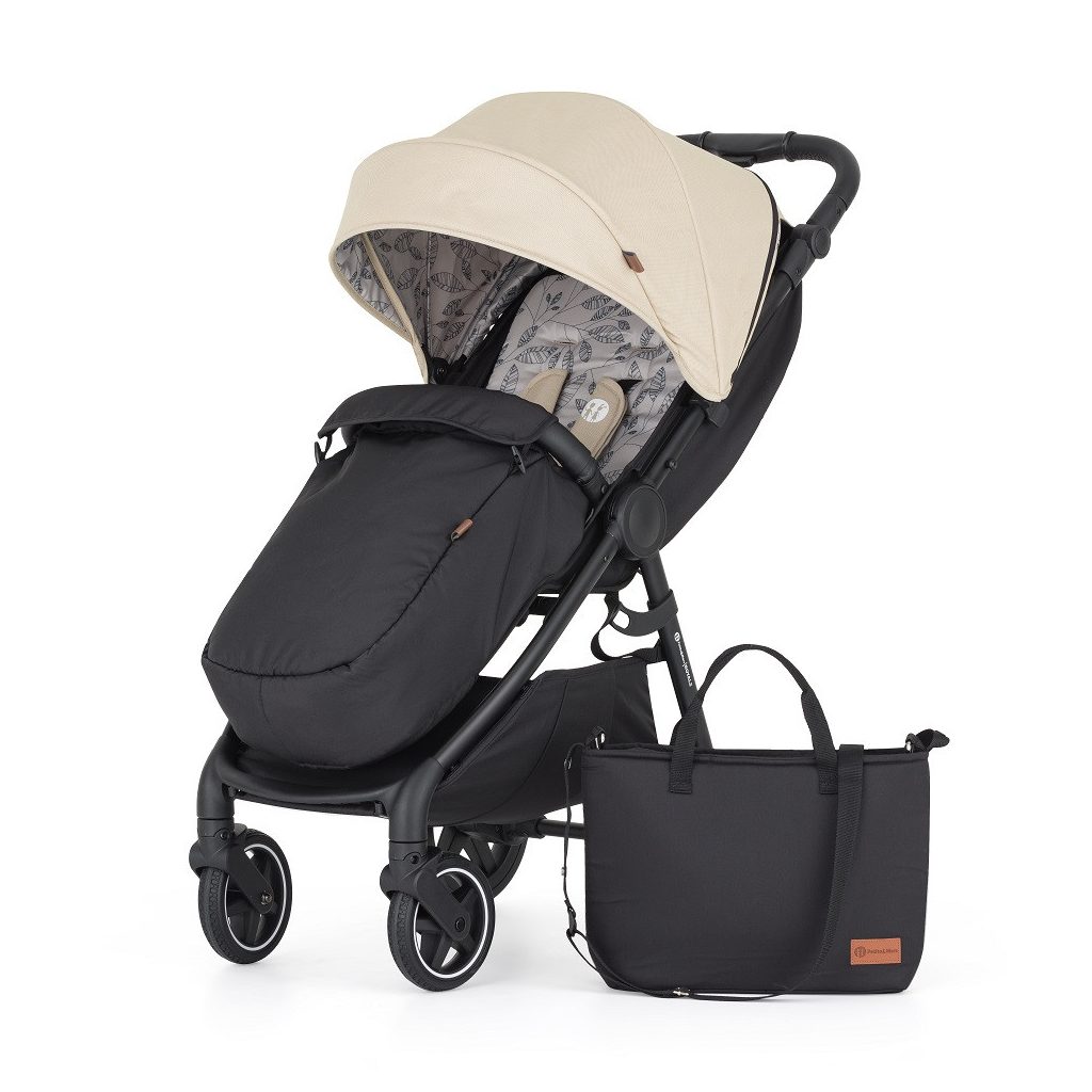 PETITE&MARS Sport babakocsi Royal3 Black Sahara Beige