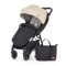 PETITE&MARS Sport babakocsi Royal3 Black Sahara Beige