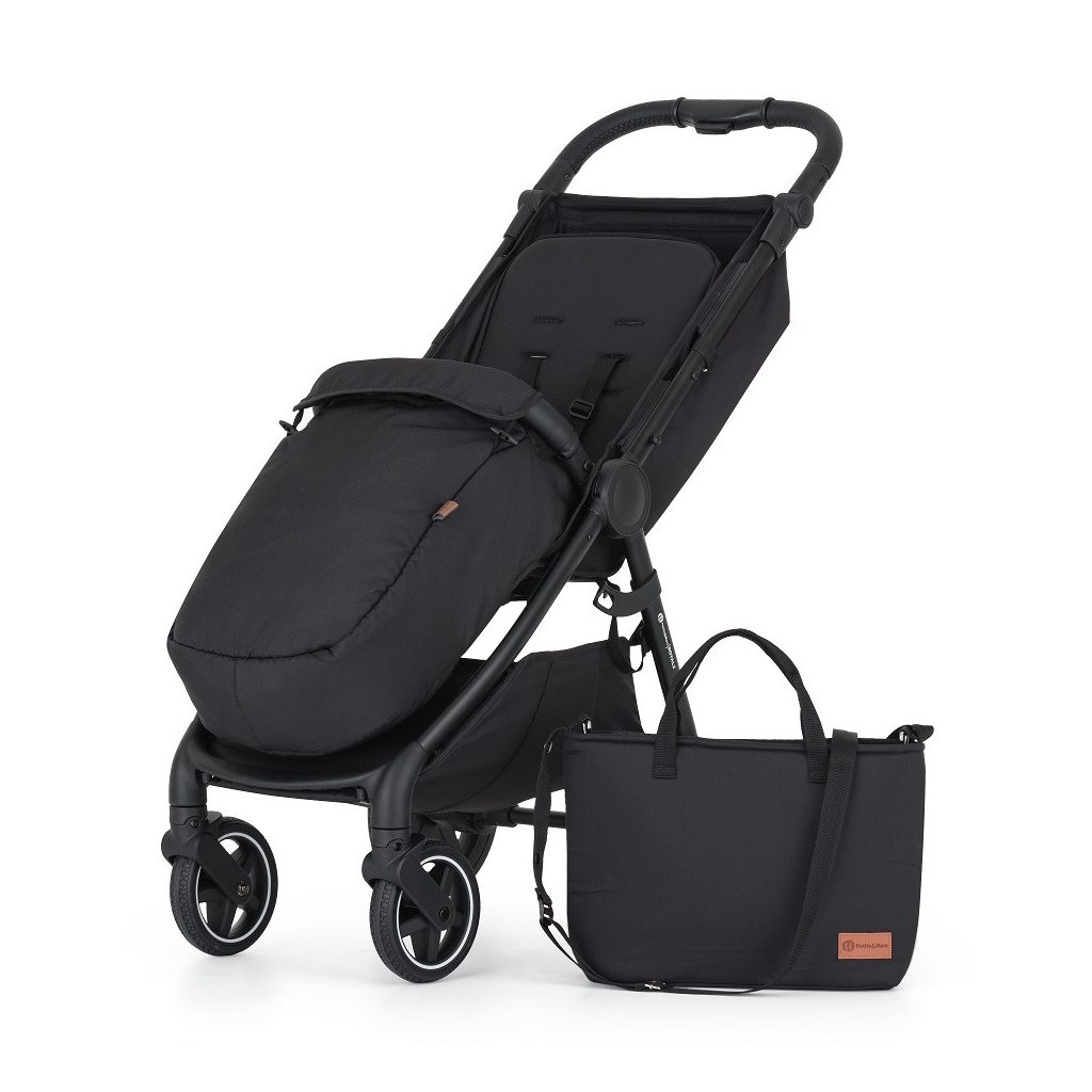 PETITE&MARS Sport babakocsi Royal3 Black Sahara Beige