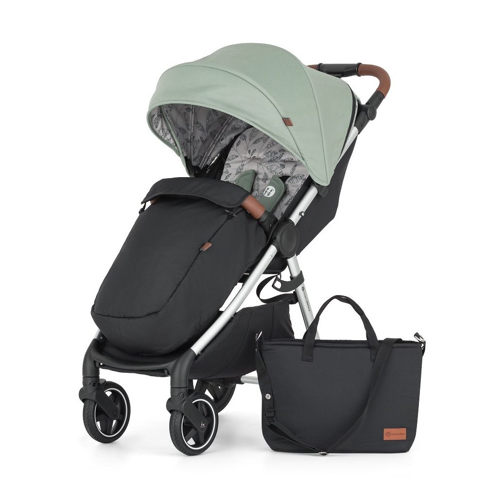 PETITE&MARS Sport babakocsi Royal3 Silver Iron Green