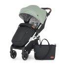 PETITE&MARS Sport babakocsi Royal3 Silver Iron Green