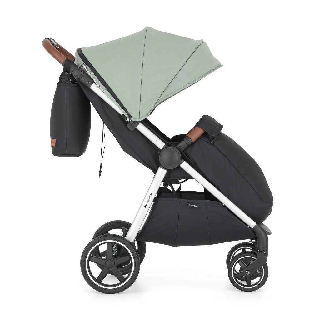PETITE&MARS Sport babakocsi Royal3 Silver Iron Green