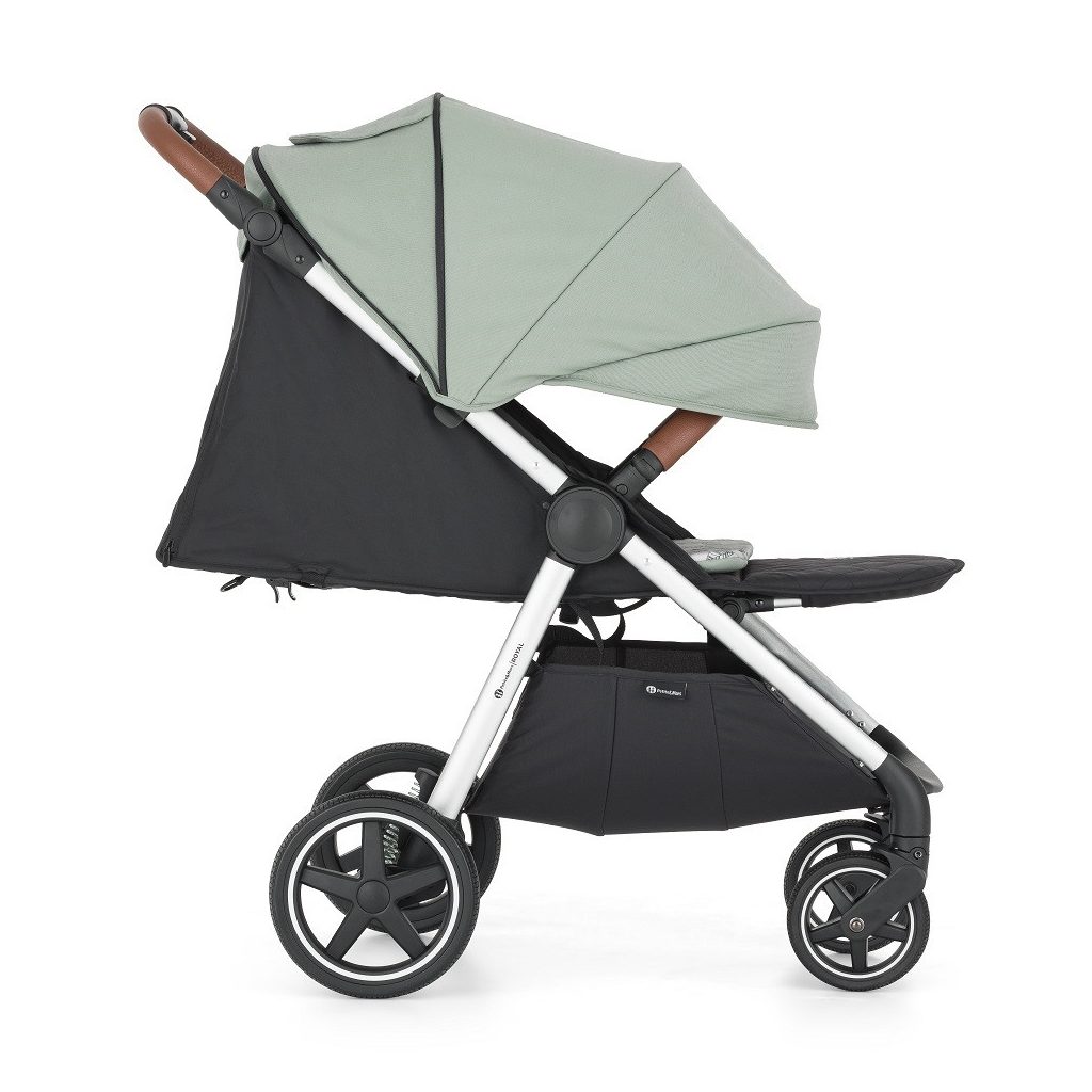 PETITE&MARS Sport babakocsi Royal3 Silver Iron Green