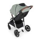 PETITE&MARS Sport babakocsi Royal3 Silver Iron Green