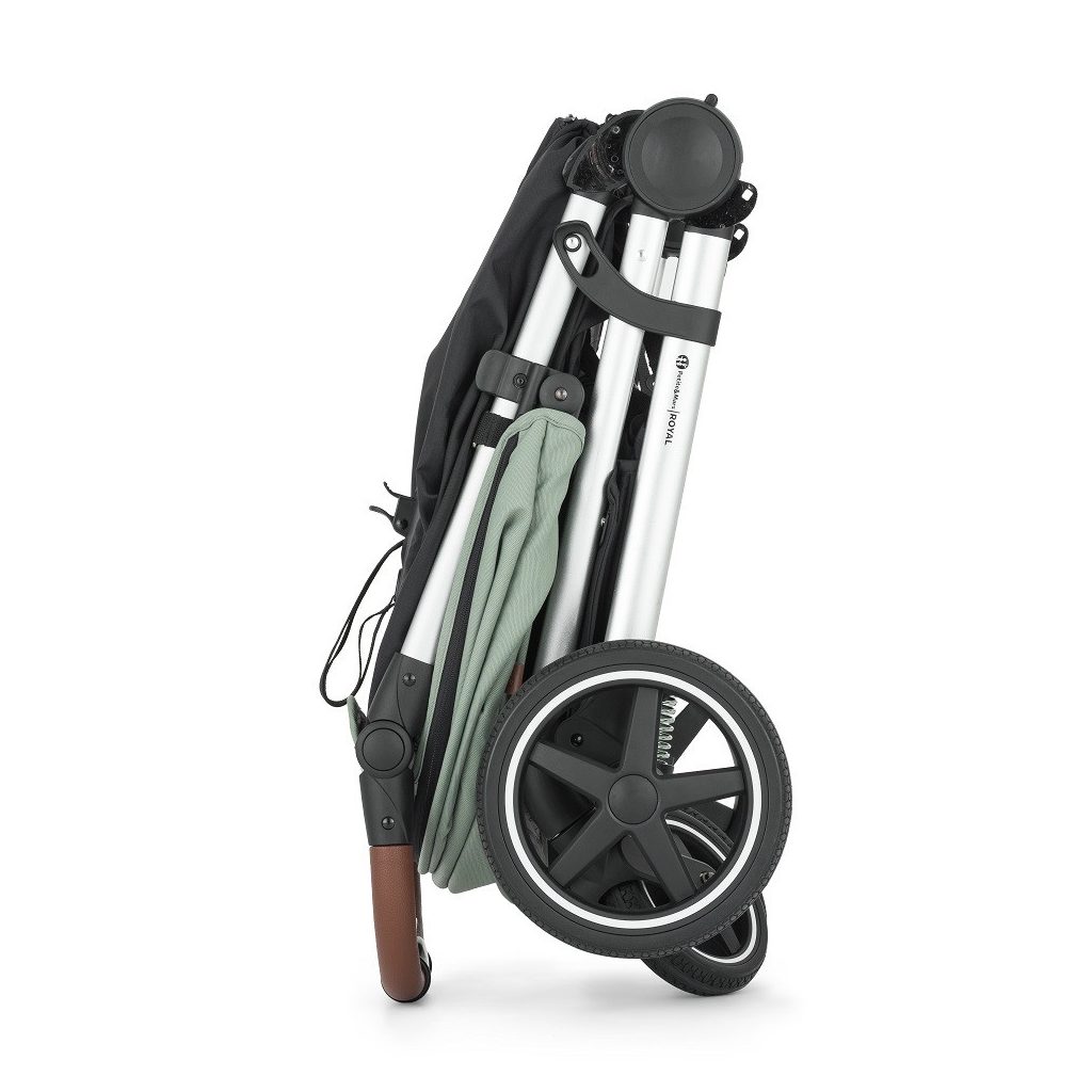 PETITE&MARS Sport babakocsi Royal3 Silver Iron Green