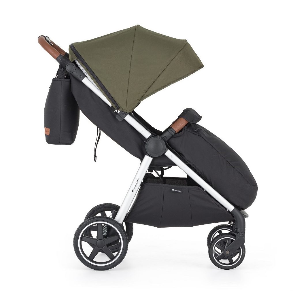 PETITE&MARS Sport babakocsi Royal3 Silver Mature Olive