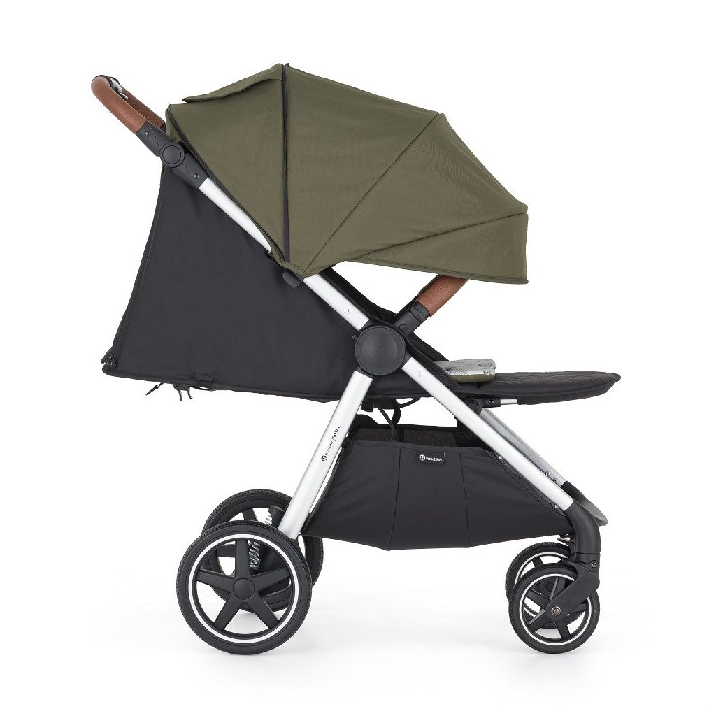 PETITE&MARS Sport babakocsi Royal3 Silver Mature Olive