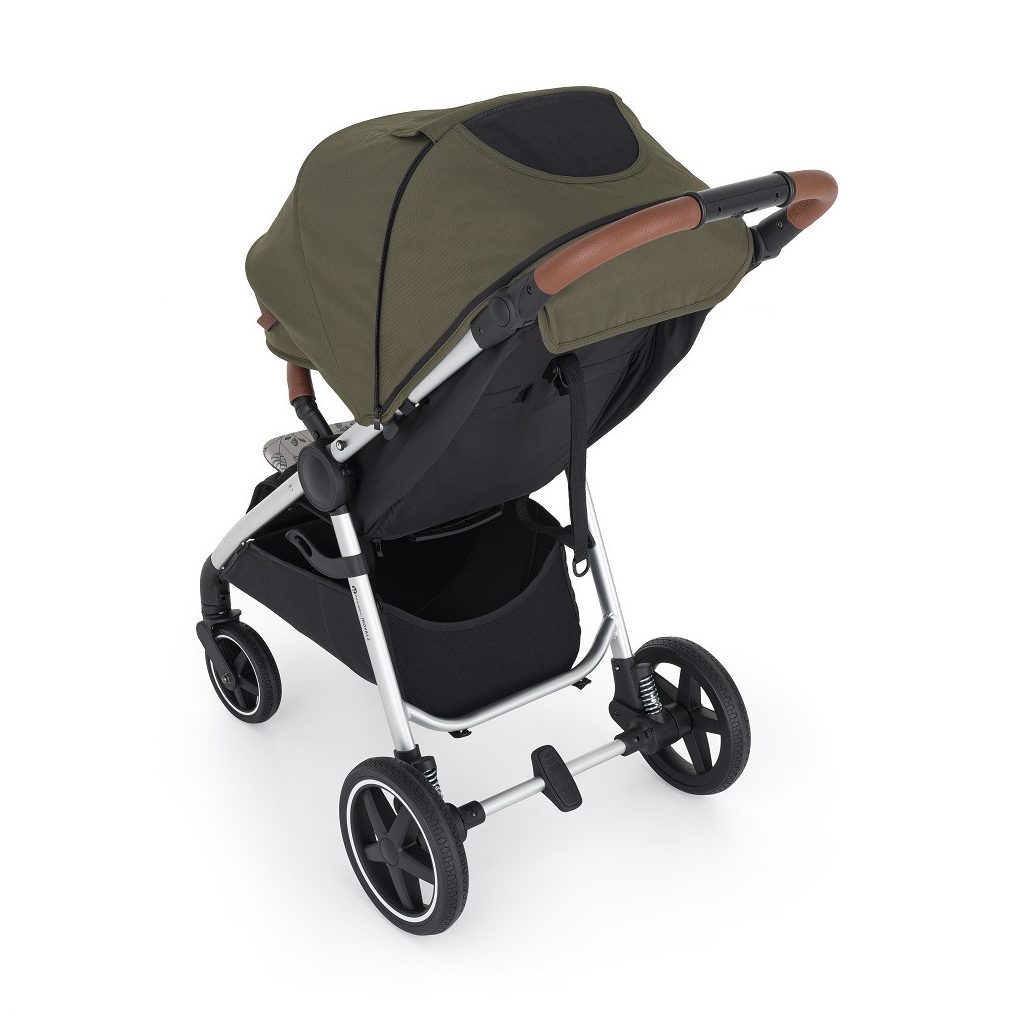 PETITE&MARS Sport babakocsi Royal3 Silver Mature Olive