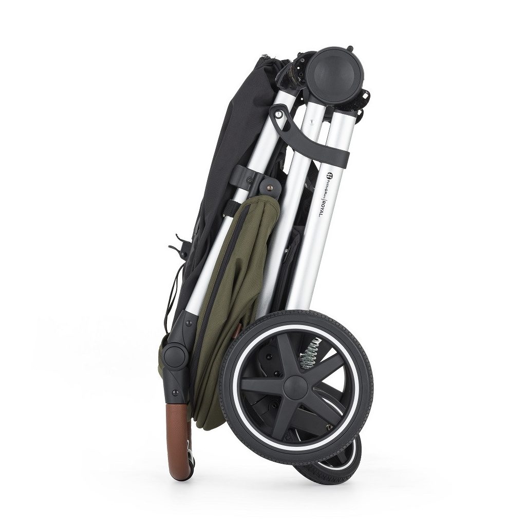 PETITE&MARS Sport babakocsi Royal3 Silver Mature Olive