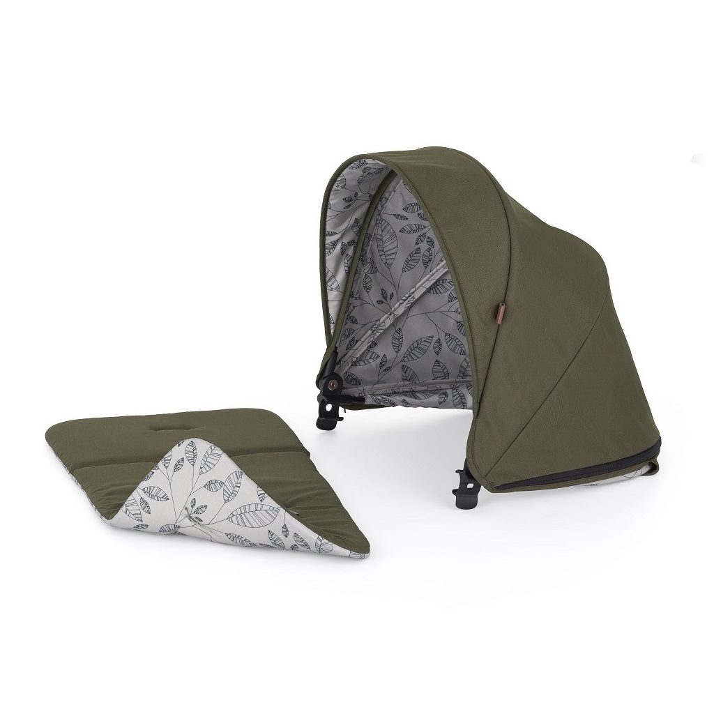 PETITE&MARS Sport babakocsi Royal3 Silver Mature Olive