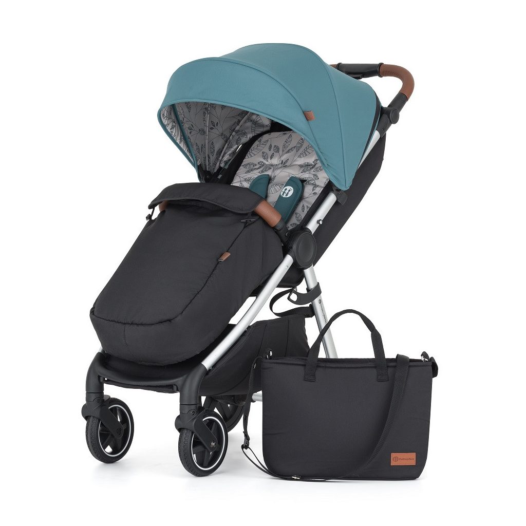 PETITE&MARS Sport babakocsi Royal3 Silver Ocean Blue