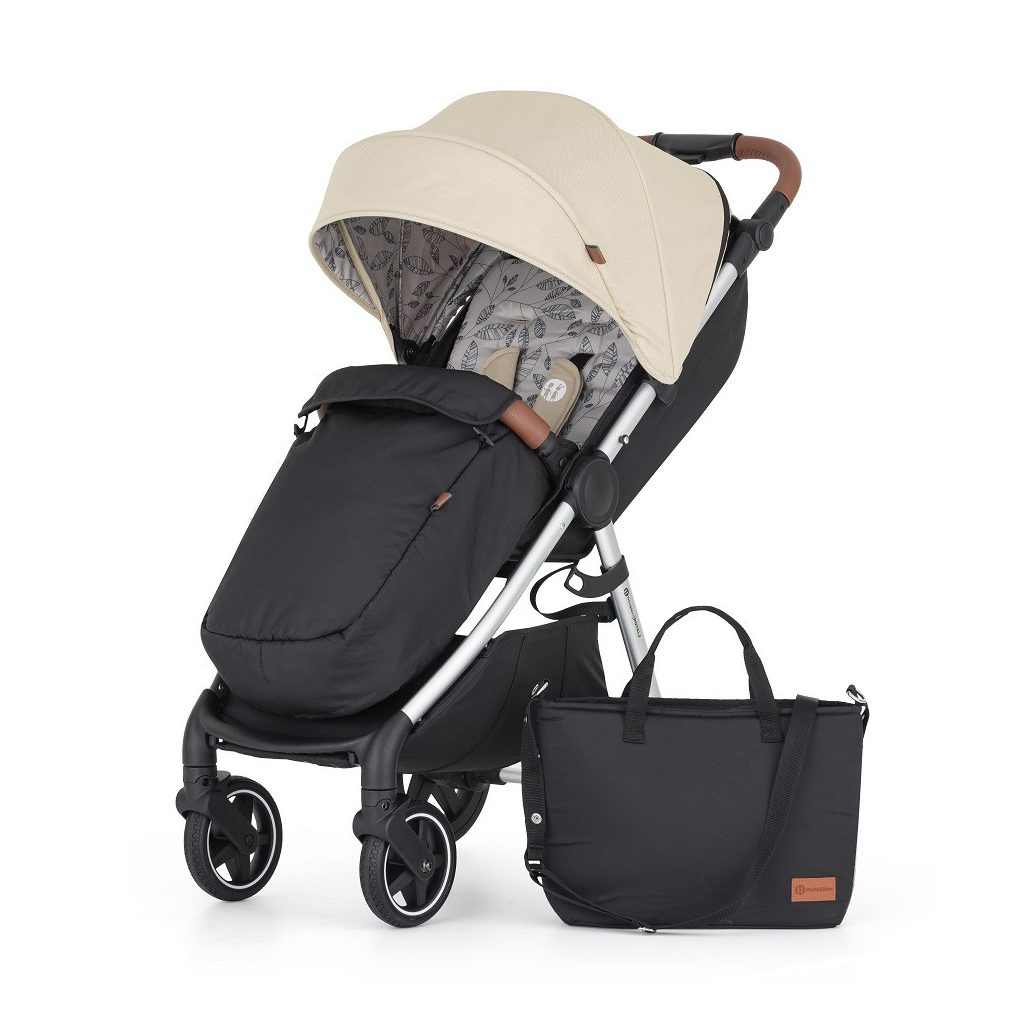 PETITE&MARS Sport babakocsi Royal3 Silver Sahara Beige