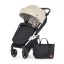 PETITE&MARS Sport babakocsi Royal3 Silver Sahara Beige