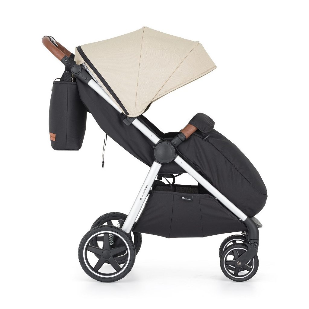 PETITE&MARS Sport babakocsi Royal3 Silver Sahara Beige