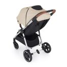 PETITE&MARS Sport babakocsi Royal3 Silver Sahara Beige