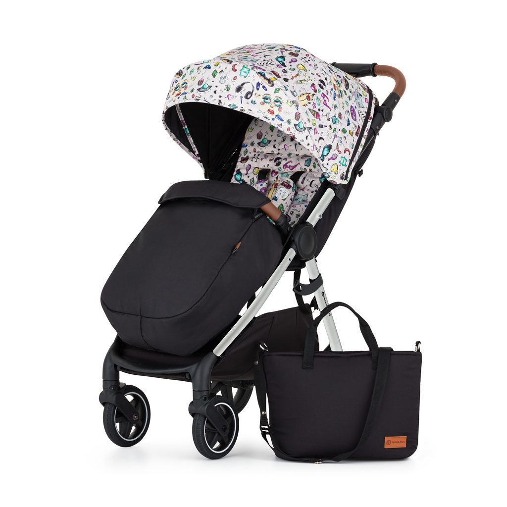 PETITE&MARS Sport babakocsi Royal3 Silver Limited100 Tattoo