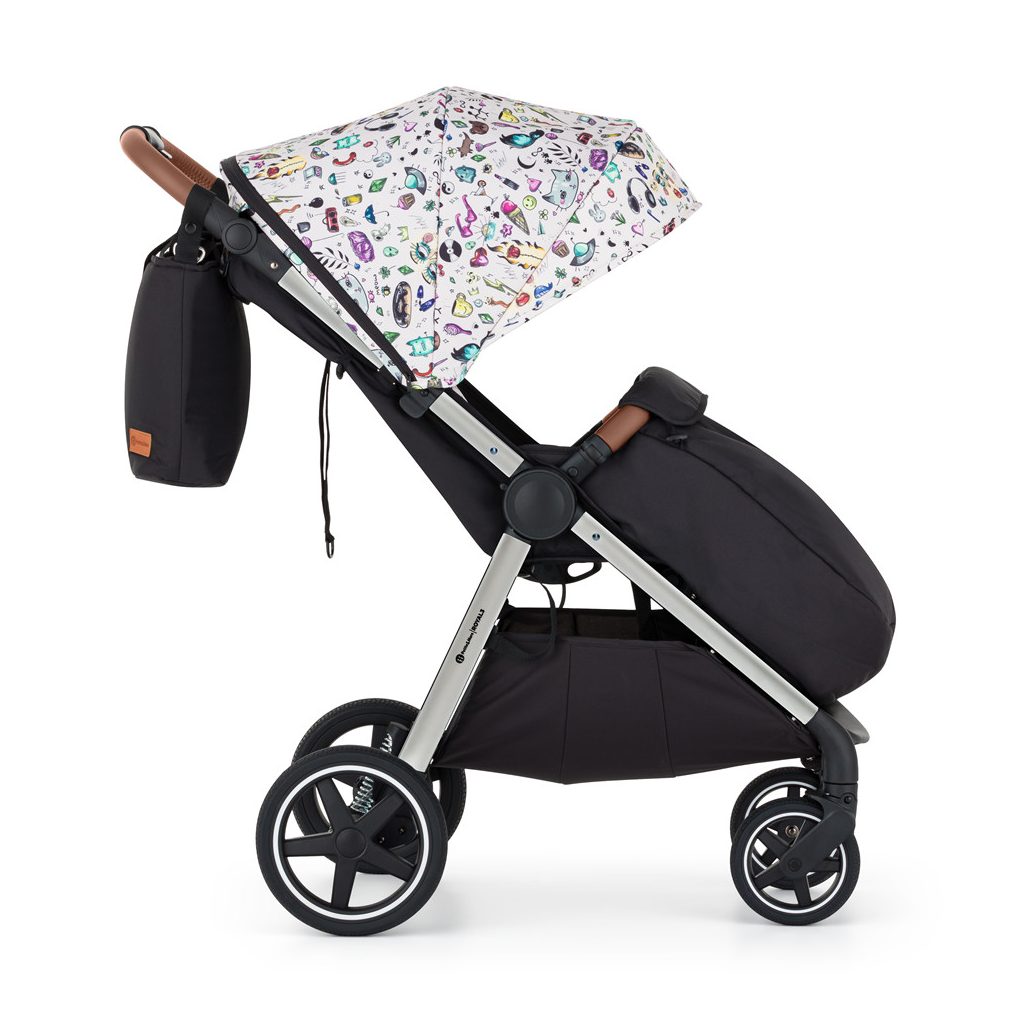 PETITE&MARS Sport babakocsi Royal3 Silver Limited100 Tattoo