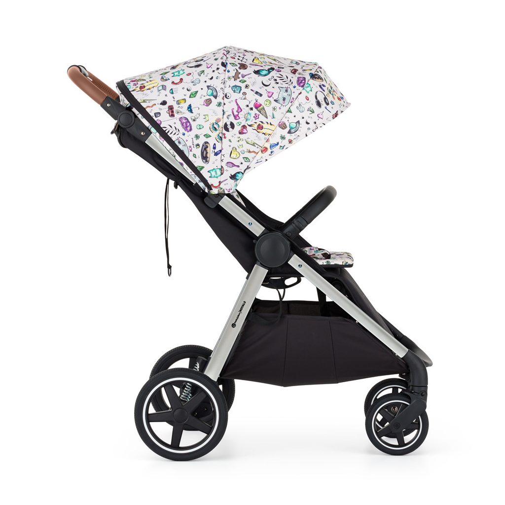 PETITE&MARS Sport babakocsi Royal3 Silver Limited100 Tattoo