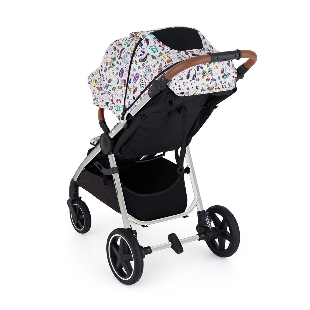 PETITE&MARS Sport babakocsi Royal3 Silver Limited100 Tattoo