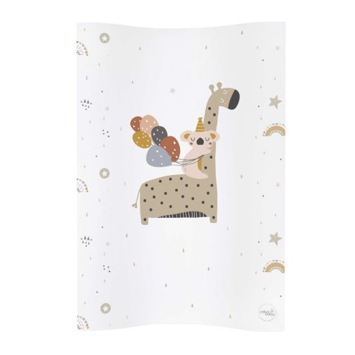 CEBA Pelenkázó alátét 2-szegélyes puha COSY (50x70) Zsiráf