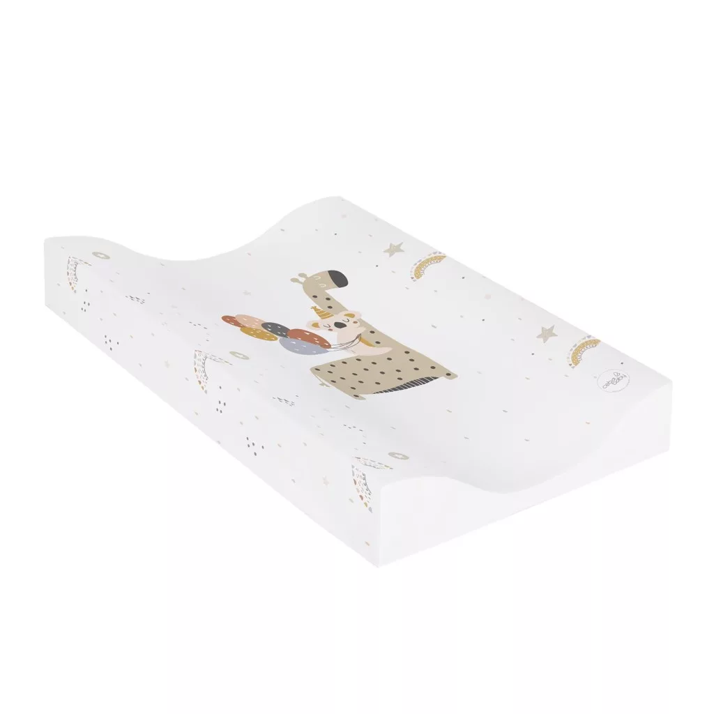 CEBA BABY Pelenkázó alátét 2-szegélyes puha COSY (50x70) Zsiráf