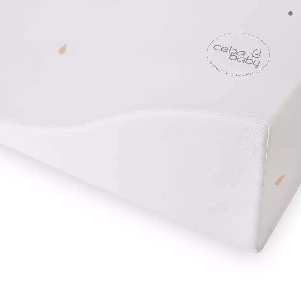 CEBA BABY Pelenkázó alátét 2-szegélyes puha COSY (50x70) Zsiráf