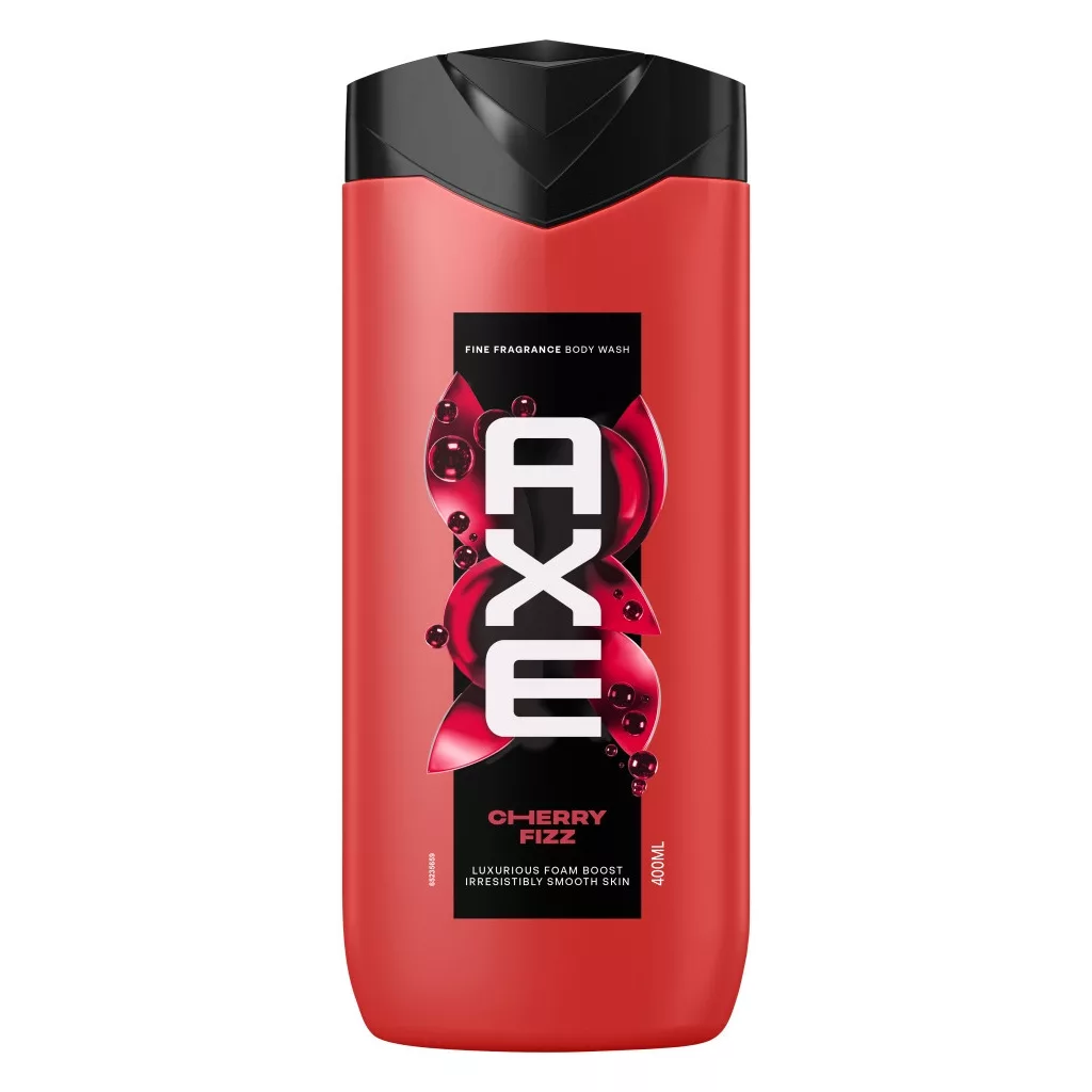 AXE Fine Fragrance Collection Cherry Fizz tusfürdő (3x400 ml) + AJÁNDÉK fémdoboz