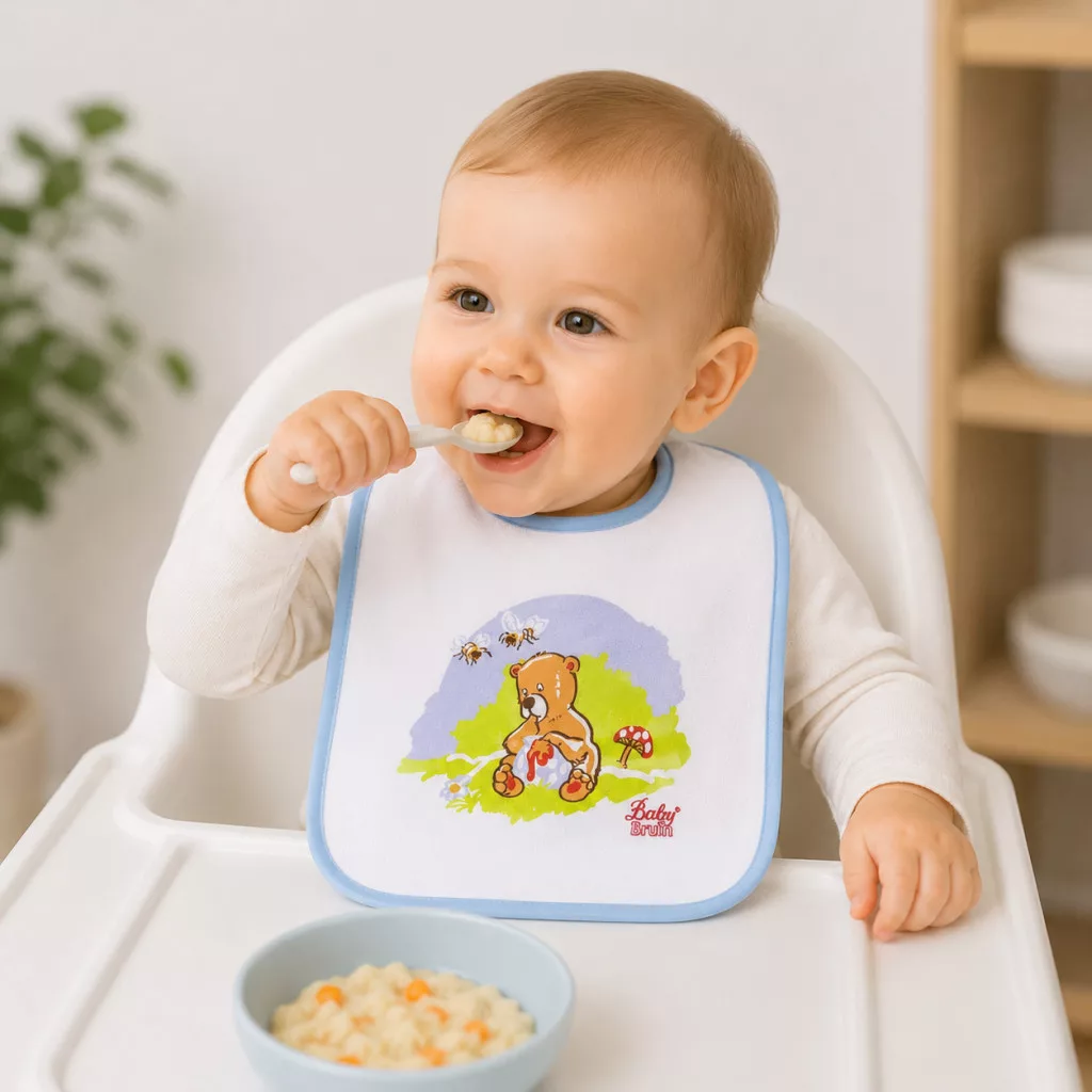 BabyBruin műanyag előke többféle mintás (2 db)