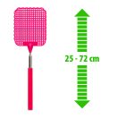 Műanyag teleszkópos légycsapó 25 - 72 cm - (1 db)