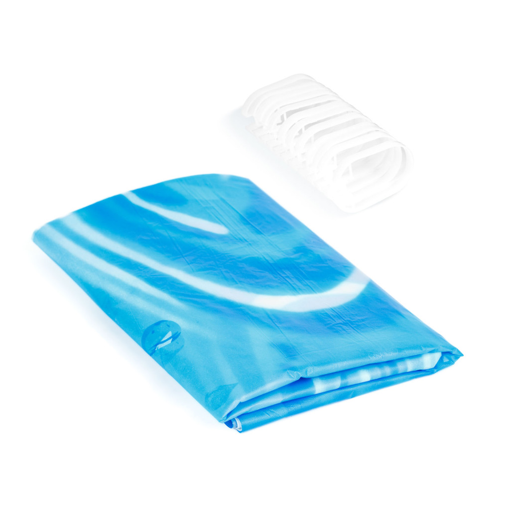 Zuhanyfüggöny mintás változatokban - 180 x 180 cm (1db )