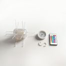 Varázs felhő lámpa - 16 RGB LED (25 x 20 x 15 cm)