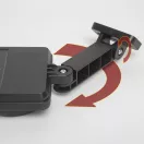 Mozgásérzékelős szolár nagy fényerejű fali reflektor (180°-os világítás)