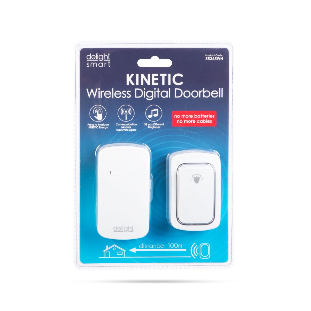 Kinetic Digitális elem- és vezeték nélküli csengő