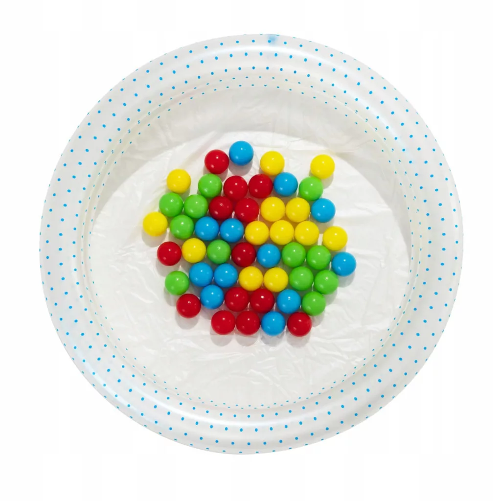 Felfújható medence - 50 db műanyag labdával ( 91 x 20 cm)