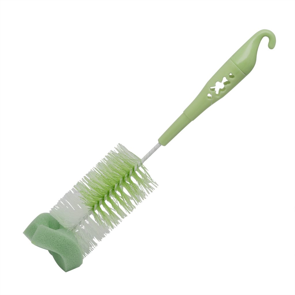 Üveg- és csőmosó kefe (zöld)